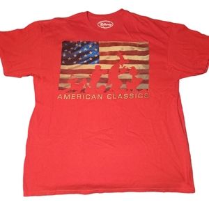 Disney American Classics Red T-Shirt Size XL